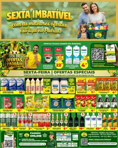 Supermercado Padrão ofertas Sexta Imbatível - Pré-Visualização do folheto da loja Supermercado Padrão, válido de 19.06.2026