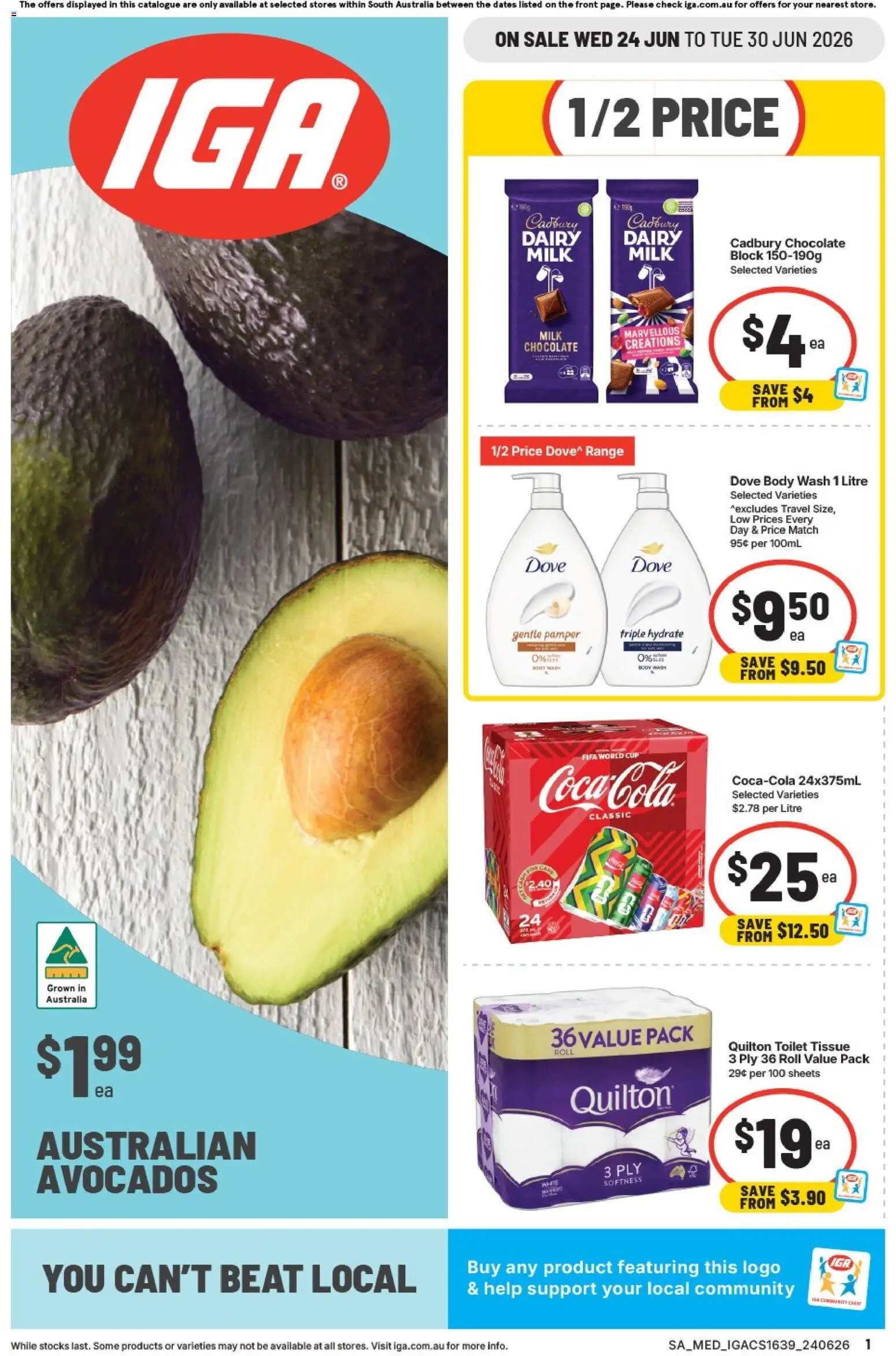 IGA catalogue - valid from 24/06/2026 | Page: 1