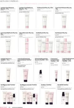 Vista previa Mary Kay catálogo válido desde el 01.05.2026 | Página: 90 | Productos: Loción, Limpiador, Crema, Limpiador facial