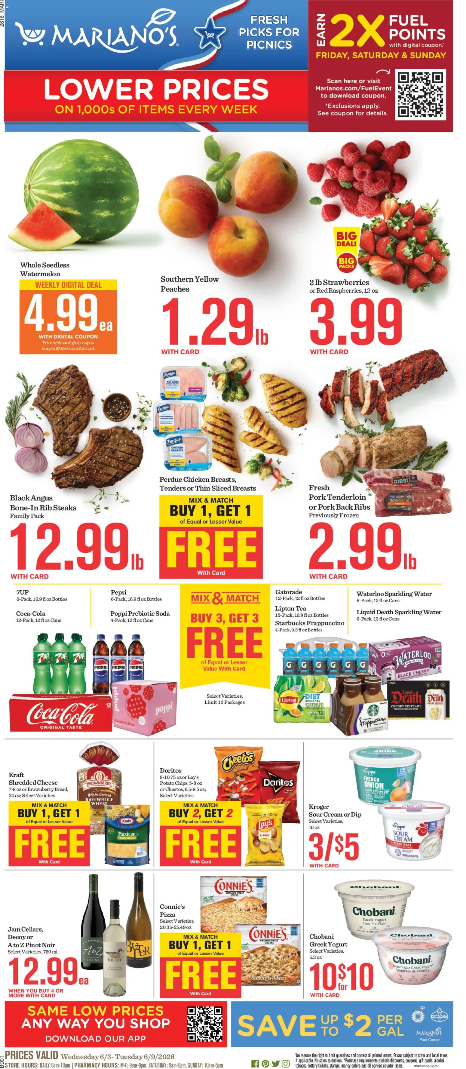 Mariano's Weekly Ad - valid from 03.06.2026 | Page: 1