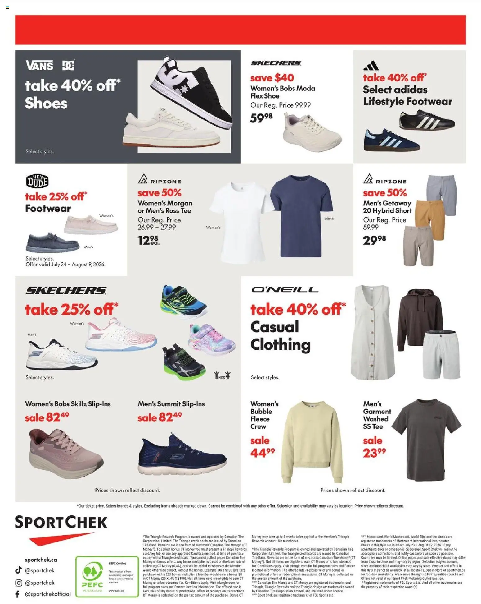 Sport Chek flyer valid from Jul 23, 2026 | Page: 7