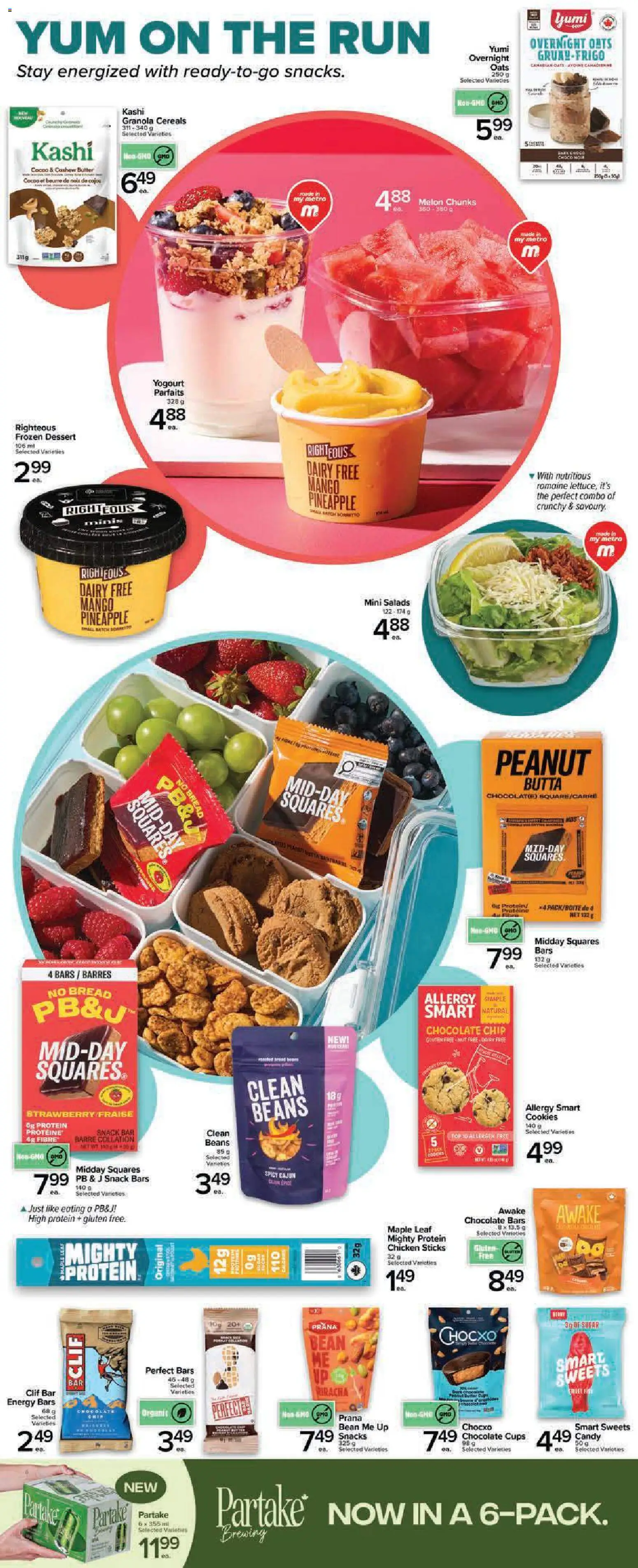Metro flyer valid from 21.05.2026 | Page: 3 | Products: Cereals, Cookies, Butter, Bread