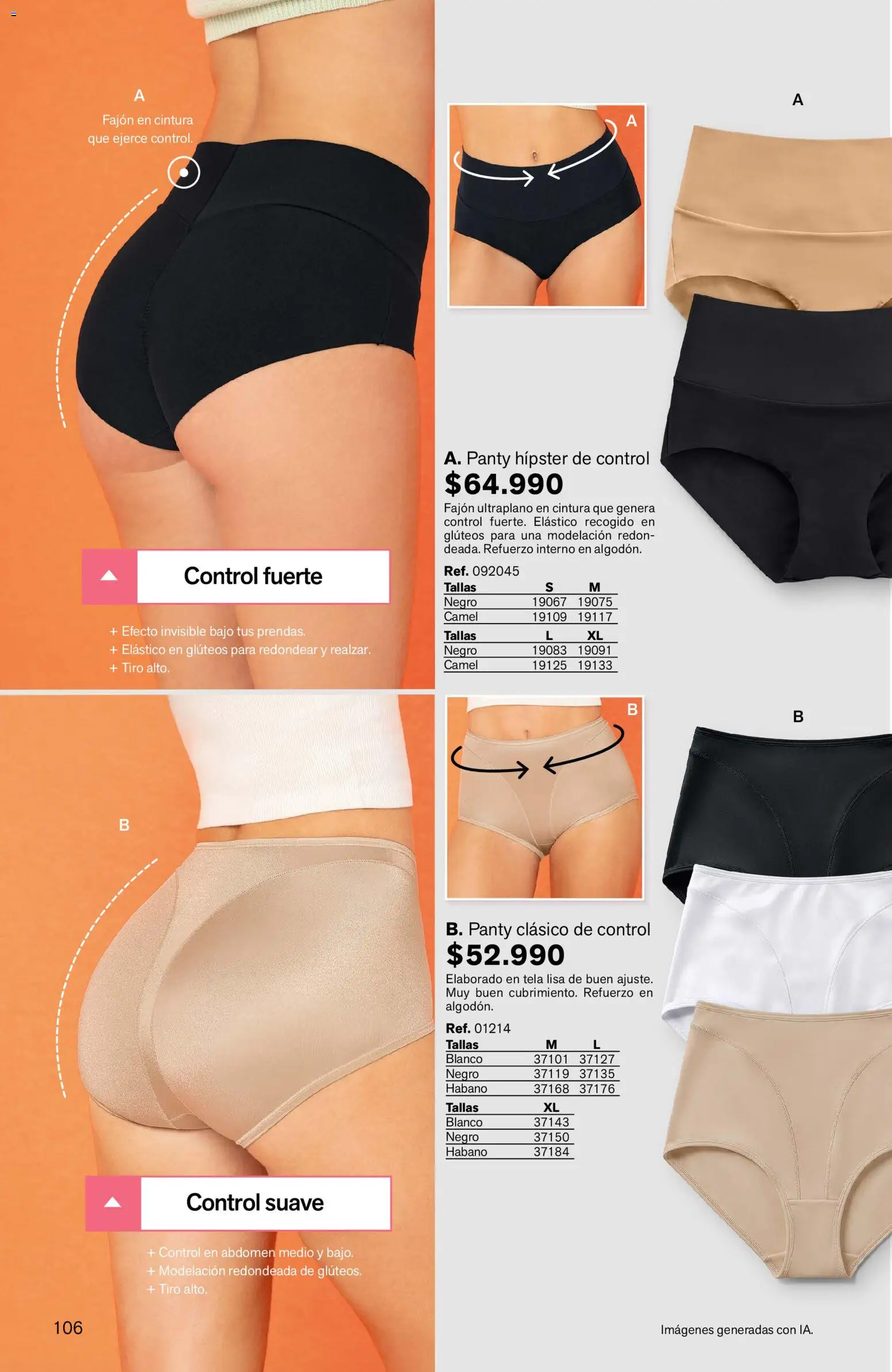Leonisa revista - valida desde el 11/09/2026 | Página: 106 | Productos: Bajo