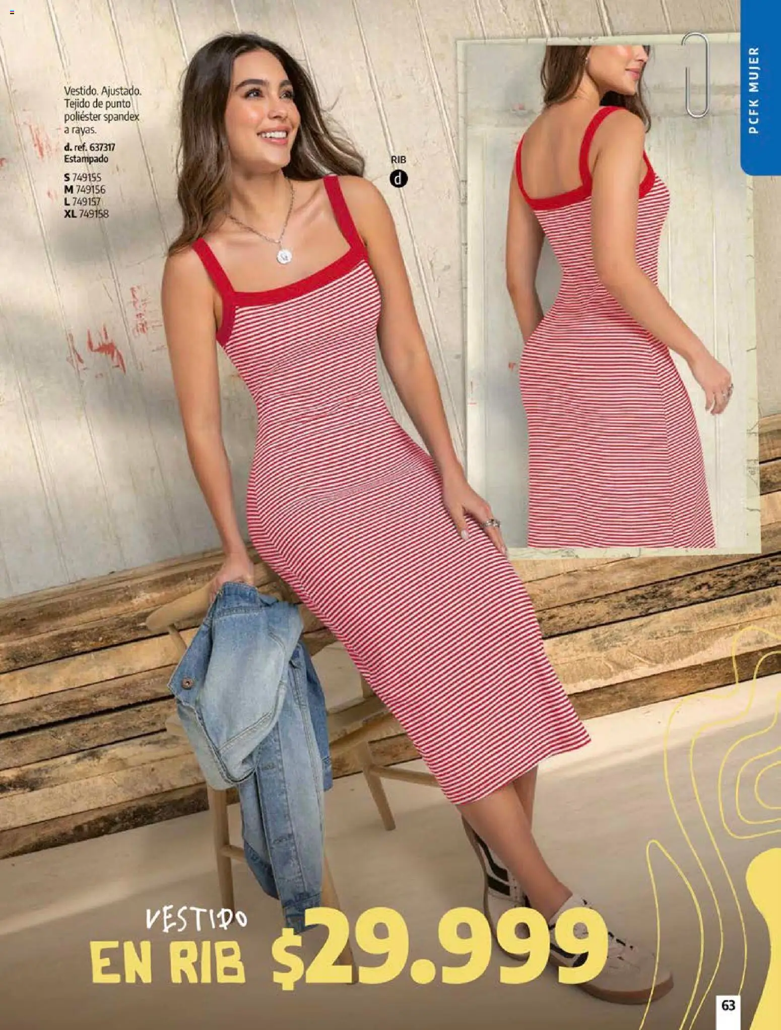 Pacifika revista - valida desde el 18/10/2026 | Página: 63 | Productos: Vestido