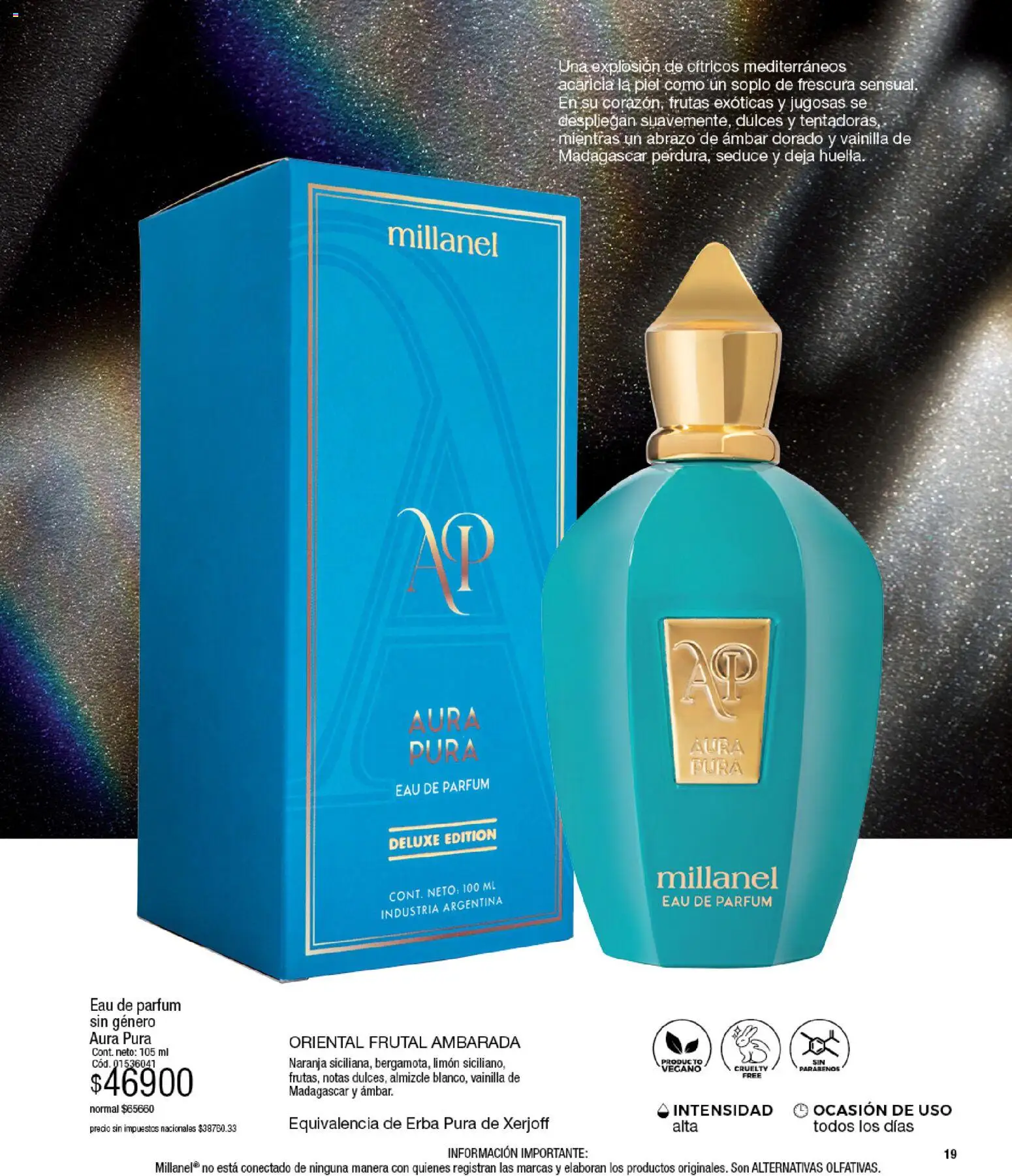 Millanel catálogo │ válido desde el 14/09/2026 | Página: 19 | Productos: Vainilla, Cítricos, Dulces, Limón
