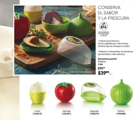 Vista previa de AVON Casa & Estilo 13 2026, nuevo folleto de la tienda, válido en México a partir del 21/08/2026 | Página: 39 | Productos: Cebolla, Limón, Aguacate
