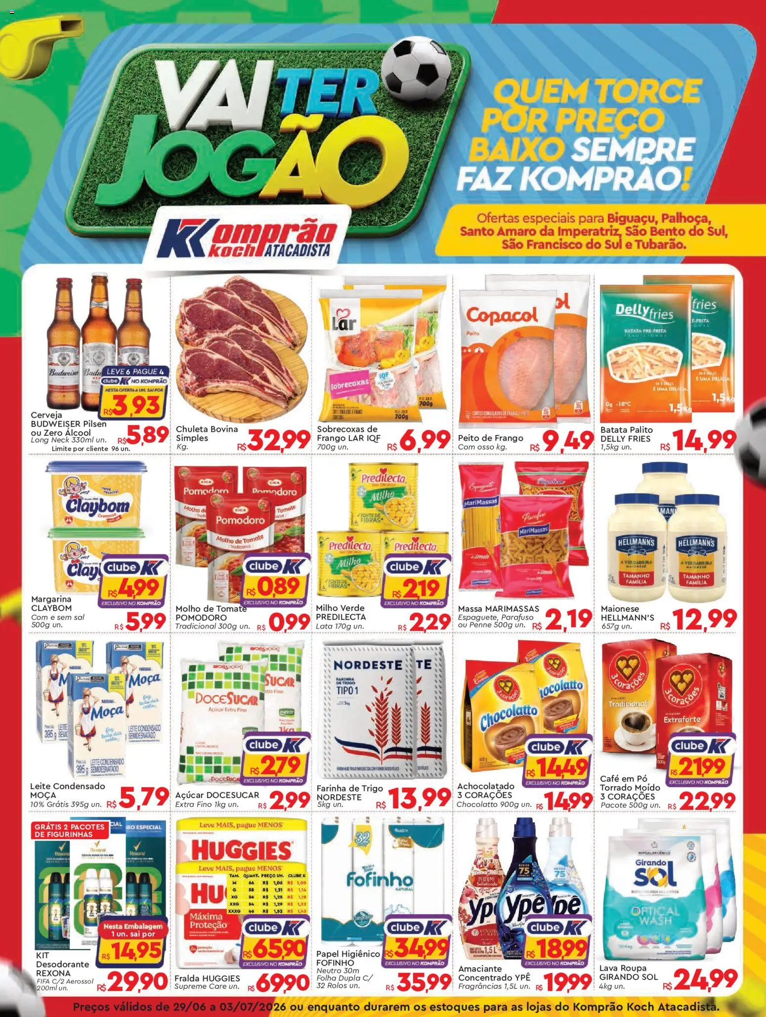 Komprao Atacadista Folheto - válido de 29/06/2026 | Página: 1