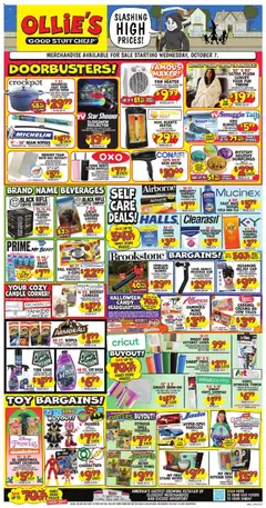 Preview of Ollie's weekly ads valid from 10/07/2026
