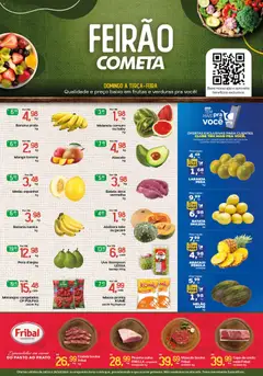 Cometa Supermercados ofertas Feirão - Pré-Visualização do folheto da loja Cometa Supermercados, válido de 18/10/2026