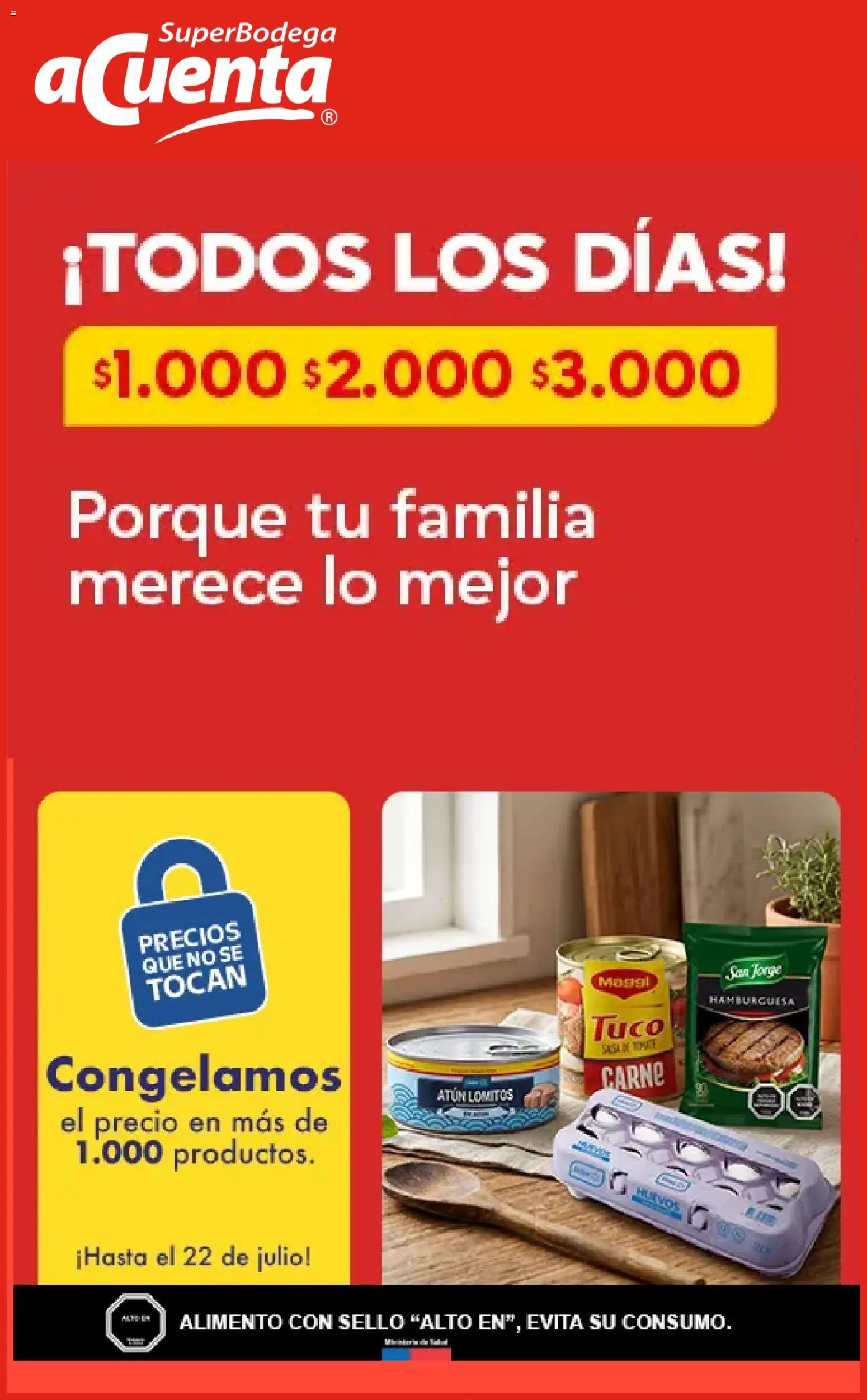 Super Bodega aCuenta Ofertas │ válido desde el 12.07.2026 | Página: 1 | Productos: Atún