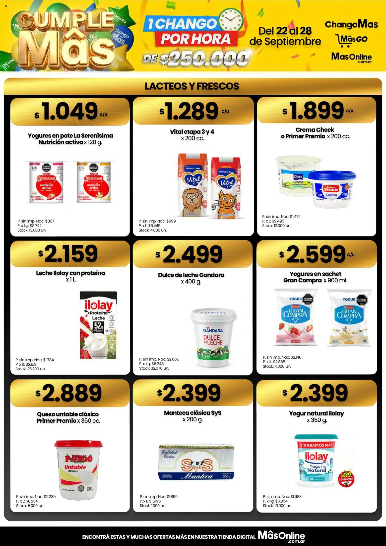Changomas Ofertas │ válido desde el 22/09/2026 | Página: 4