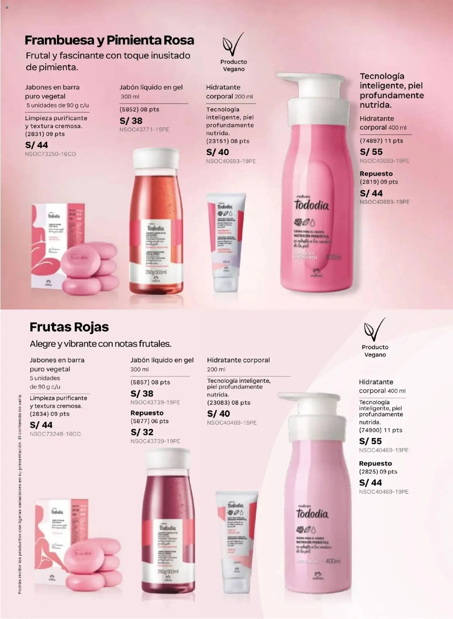 Catálogo Natura válido desde 31/03/2026 | Página: 113 | Productos: Jabón