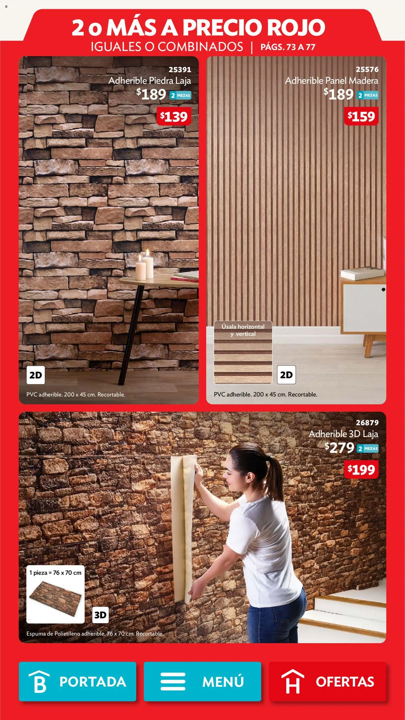 Nuevas ofertas de Betterware válidas en toda la República Mexicana desde el 28/09/2026. ¡Encuentra las mejores ofertas en Betterware campaña 10 2026! | Página: 75