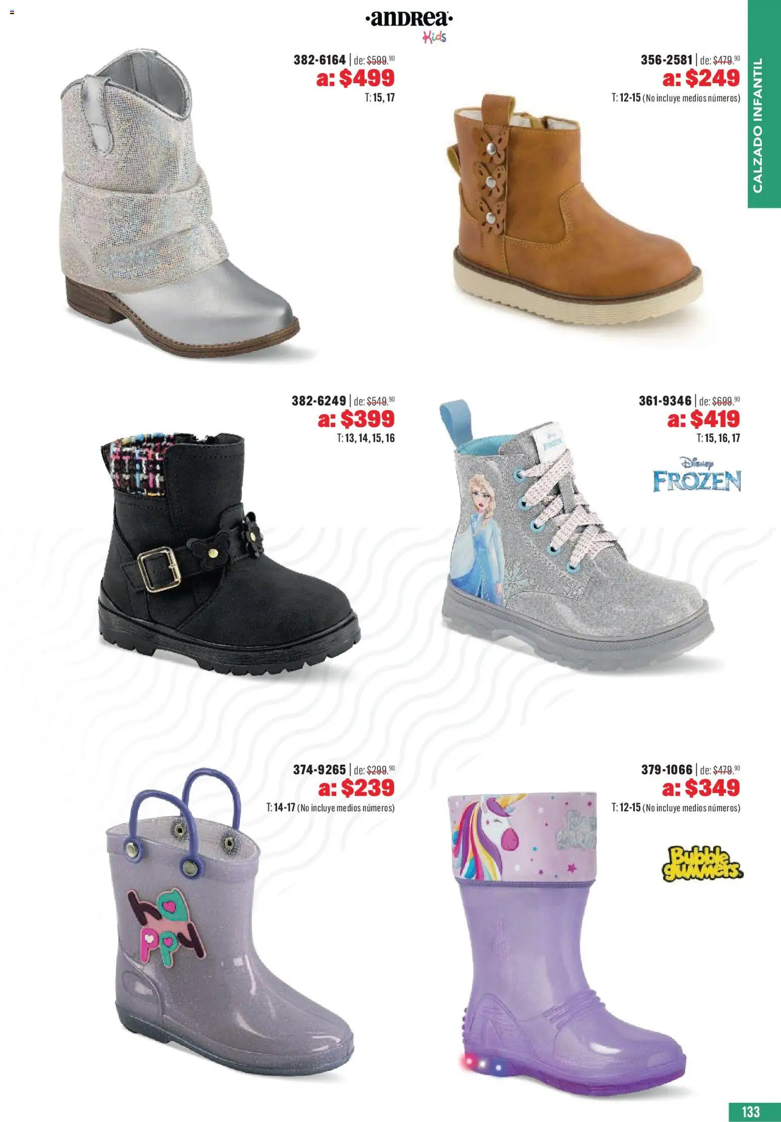 Nuevas ofertas de Andrea válidas en toda la República Mexicana desde el 03.05.2026. ¡Encuentra las mejores ofertas en Andrea catálogo Outlet! | Página: 133
