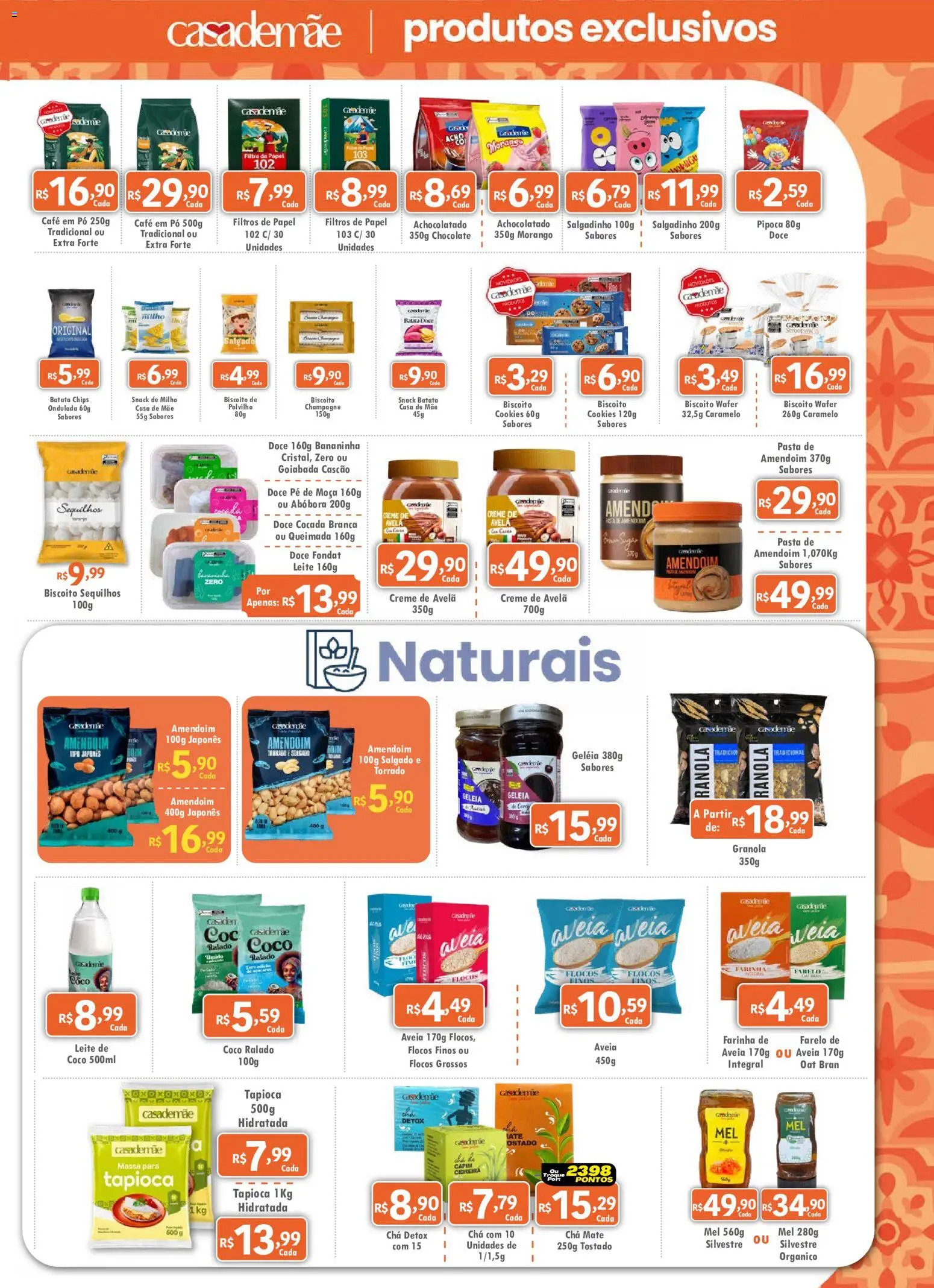 Royal Supermercados Folheto - válido de 08/09/2026 | Página: 5 | Produtos: Chá mate, Polvilho, Chocolate, Granola