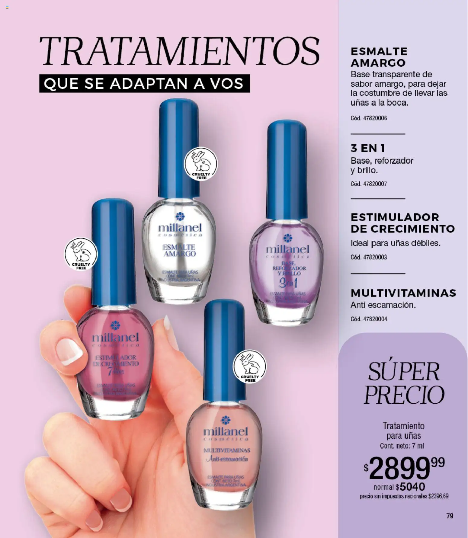 Millanel - Catálogo │ válido desde el 30/03/2026 | Página: 79