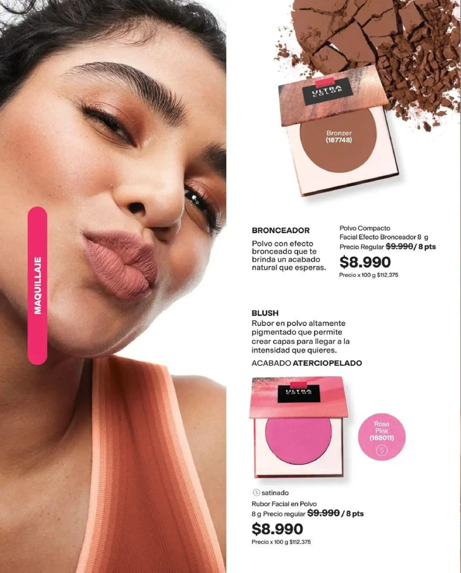 Catálogo Avon Campaña 13 │ válido desde el 31.08.2026 | Página: 37 | Productos: Polvo compacto, Maquillaje, Polvo, Té