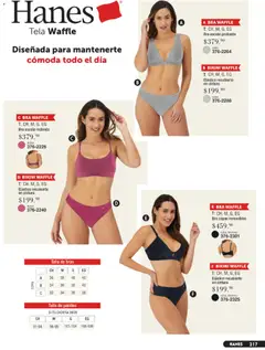 Vista previa de Andrea catálogo Lencería & vestir interior, nuevo folleto de la tienda, válido en México a partir del 23/08/2026 | Página: 77 | Productos: Cómoda, Bikini