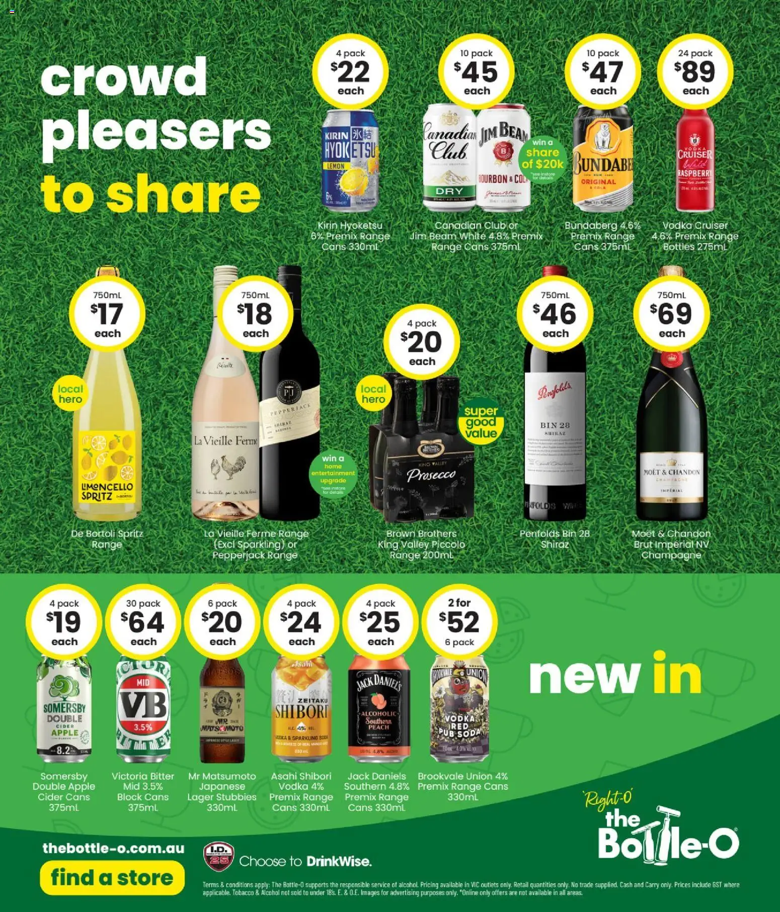 The Bottle-O catalogue - valid from 14/09/2026 | Page: 8 | Products: Champagne, Jim Beam, Bourbon, Peach