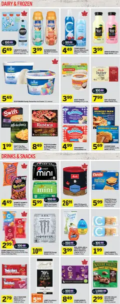 Preview of Foodland weekly flyer / circulaire from shop Foodland valid from Jul 16, 2026 | Page: 6 | Products: Cream, Butter, Cheese, Coffee