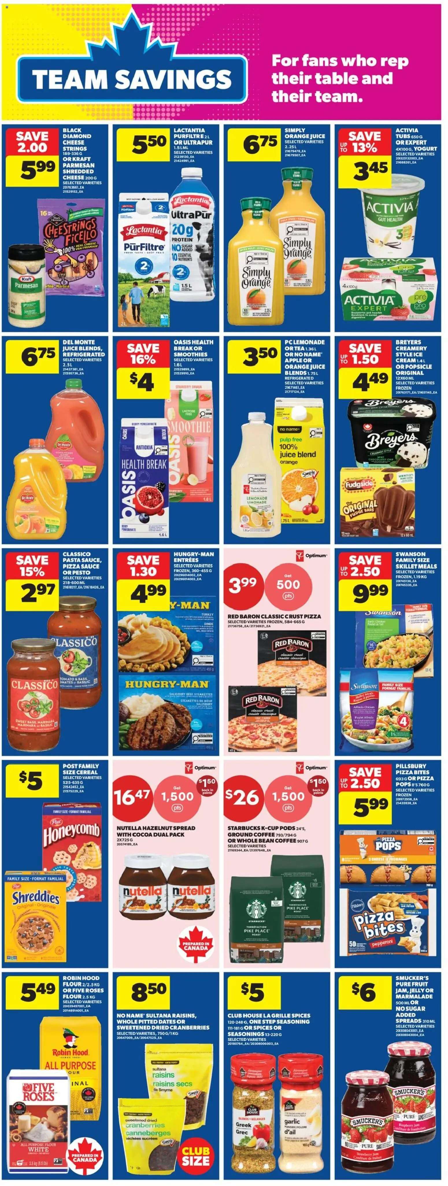 Real Canadian Superstore flyer valid from 28.05.2026 | Page: 25 | Products: Cream, Turkey, Table, Pizza