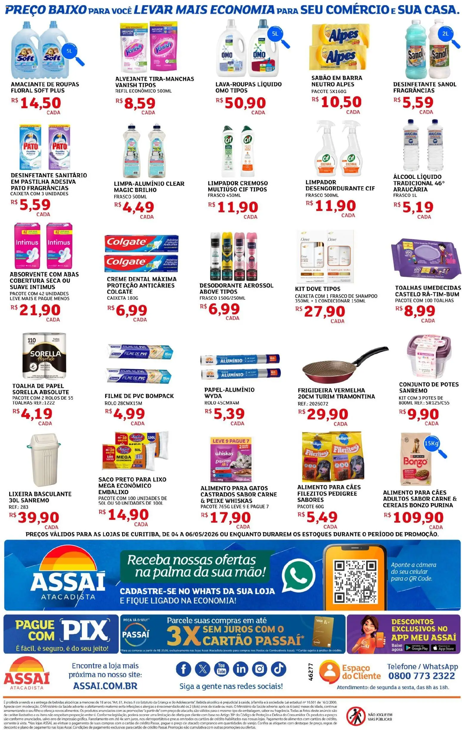 Assaí Atacadista Folheto - válido de 04.05.2026 | Página: 4