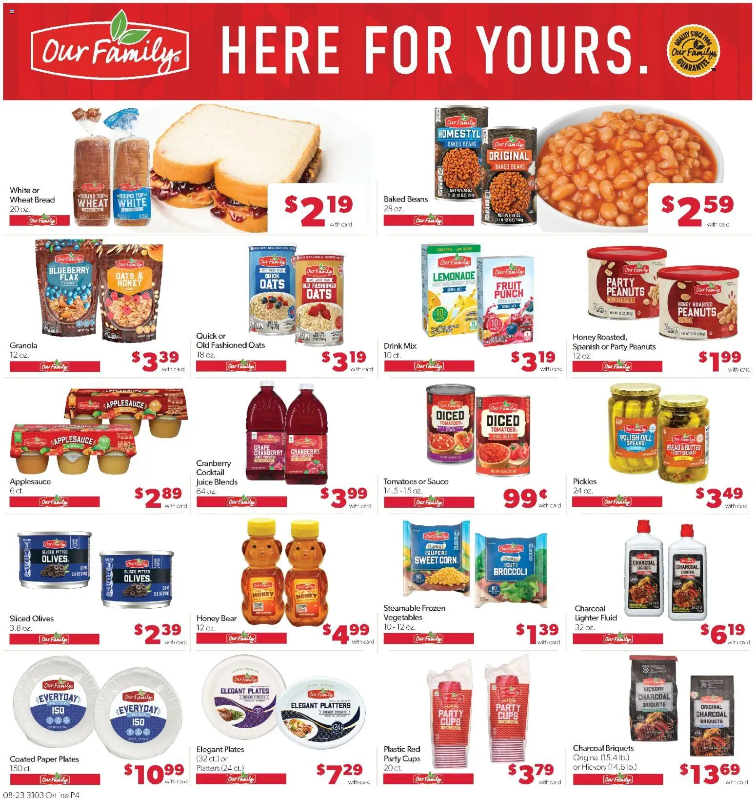Family Fare Weekly Ad - ND - valid from 08/23/2026 | Page: 11 | Products: Vegetables, Pickles, Peanuts, Beans