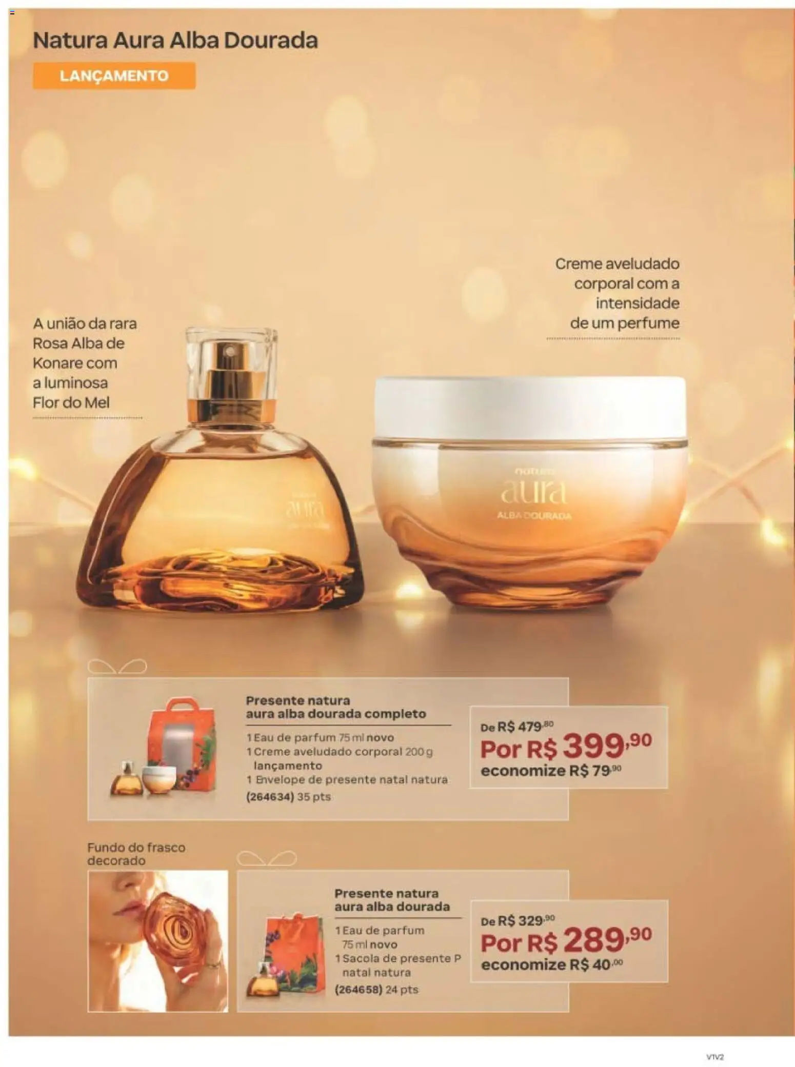 Natura Folheto - válido de 12/10/2026 | Página: 12 | Produtos: Perfume, Envelope, Creme, Sacola