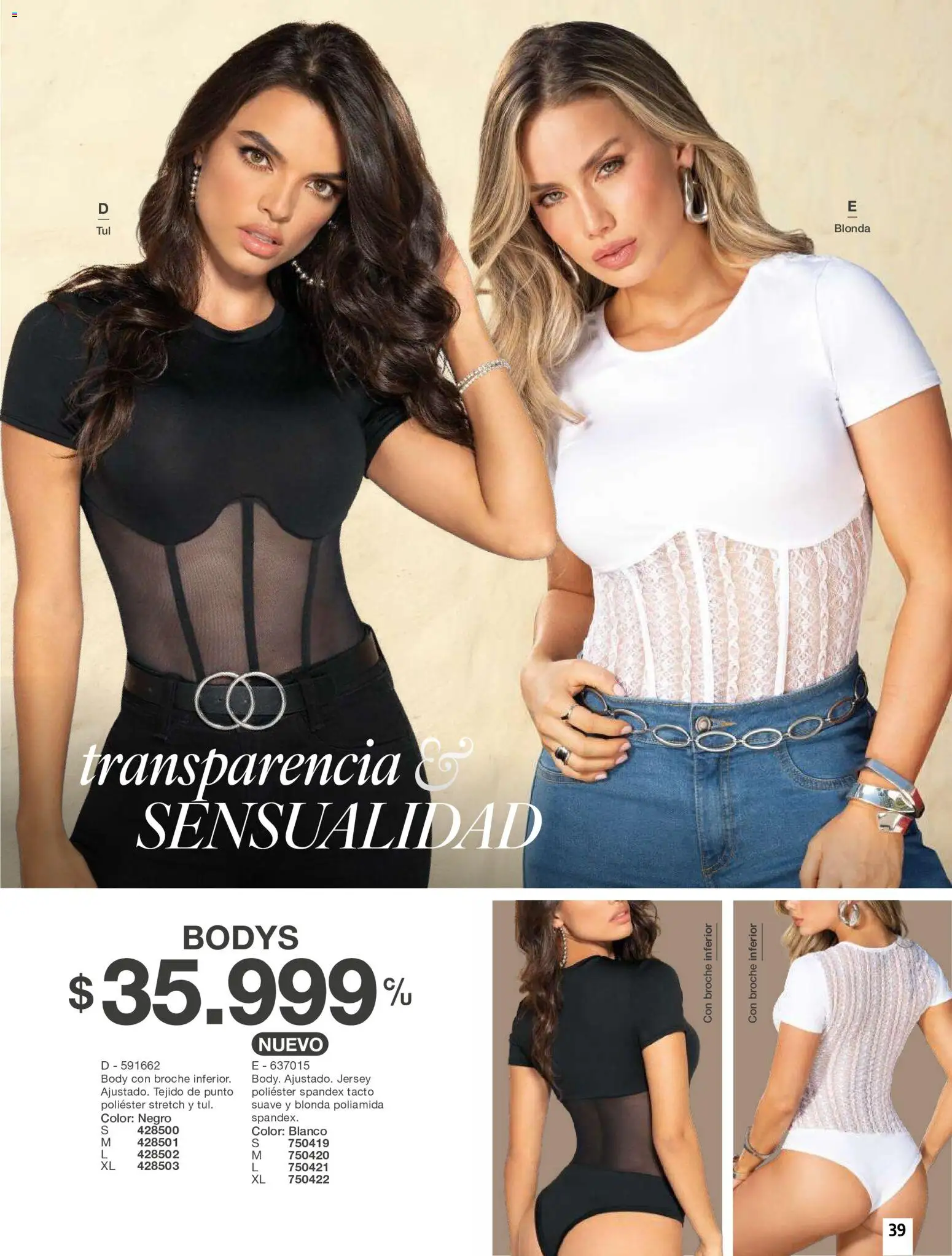 Carmel revista - valida desde el 11/08/2026 | Página: 39 | Productos: Body