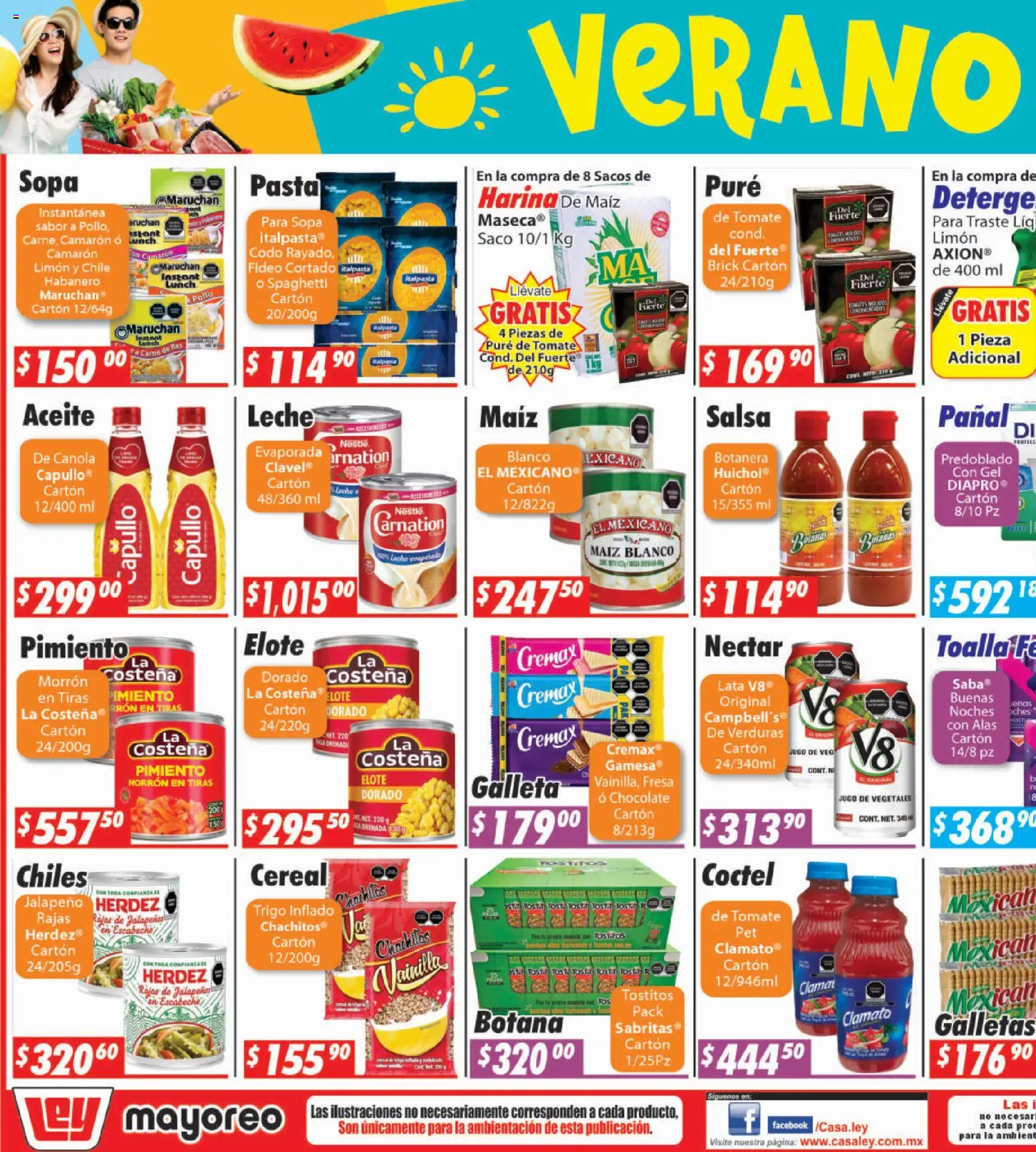 Folleto CASA LEY ofertas de hoy catalogue cover