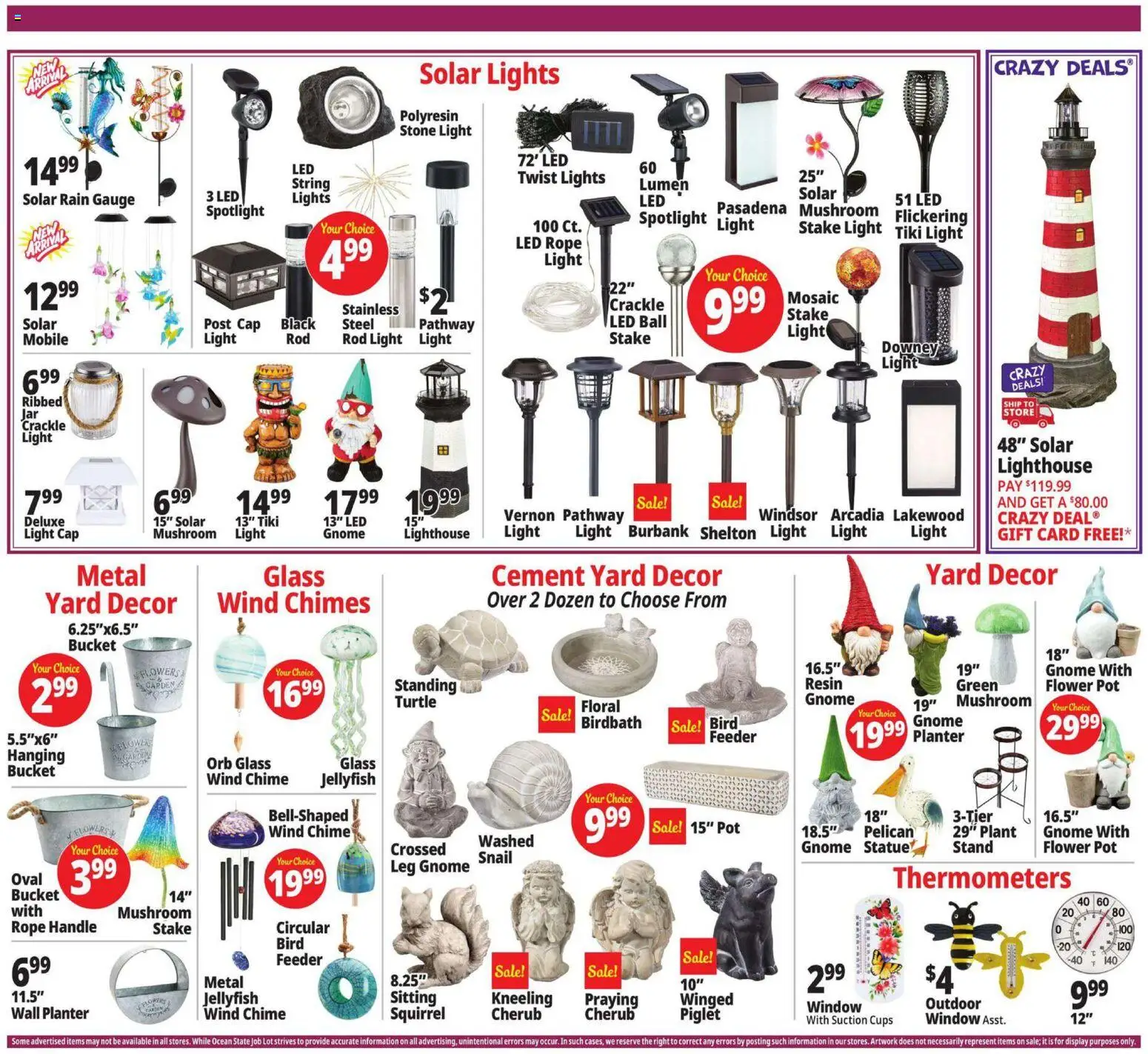 Ocean State Job Lot Weekly Ad - valid from 30.04.2026 | Page: 11 | Products: Cap, Rod