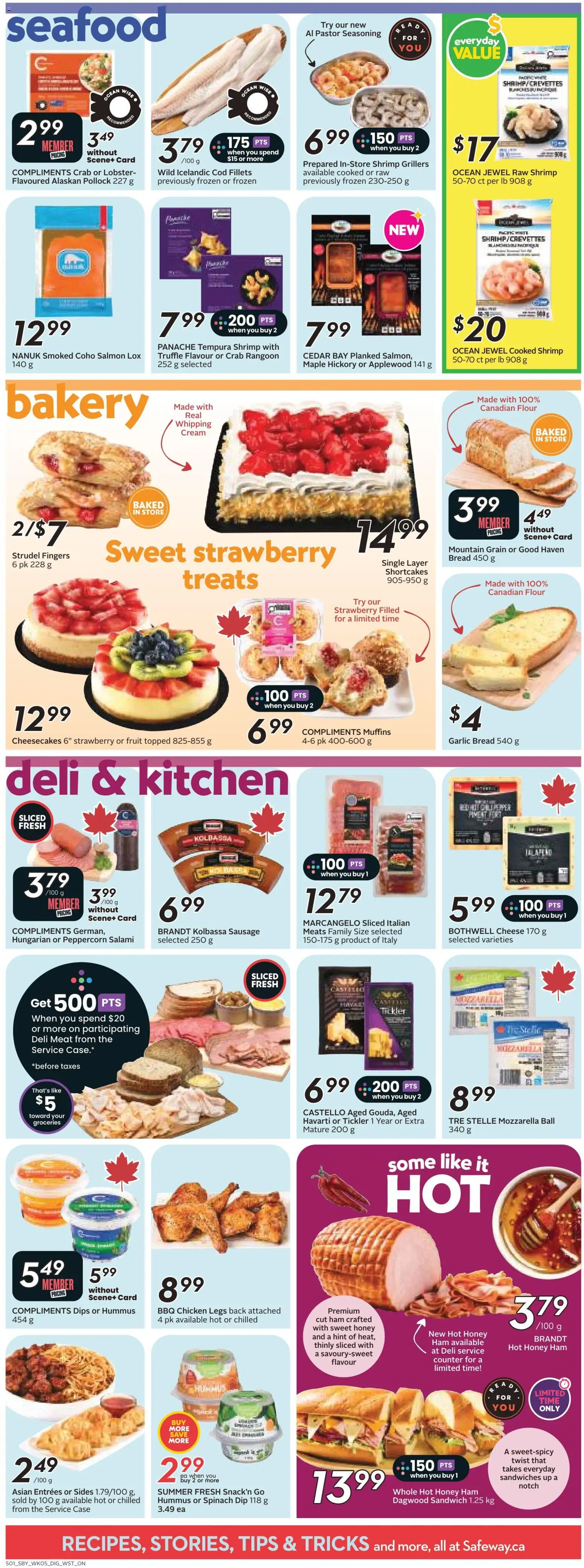 Safeway flyer valid from 28.05.2026 | Page: 10 | Products: Case, Cheese, Ham, Chicken