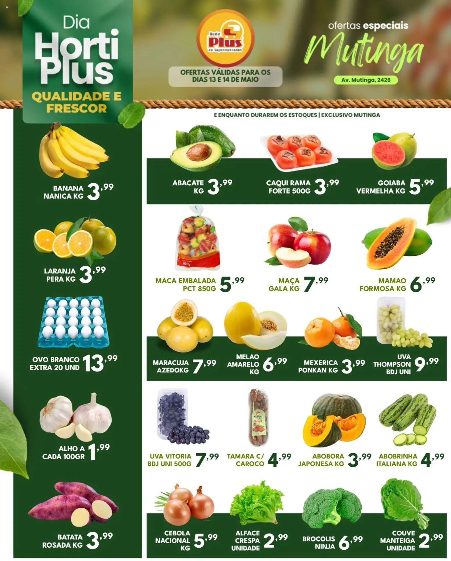 Rede Plus Supermercados Folheto - válido de 13.05.2026 | Página: 1