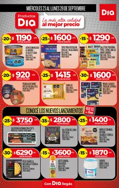 Vista previa Supermercado DIA - Especial Dia válido desde el 23/09/2026