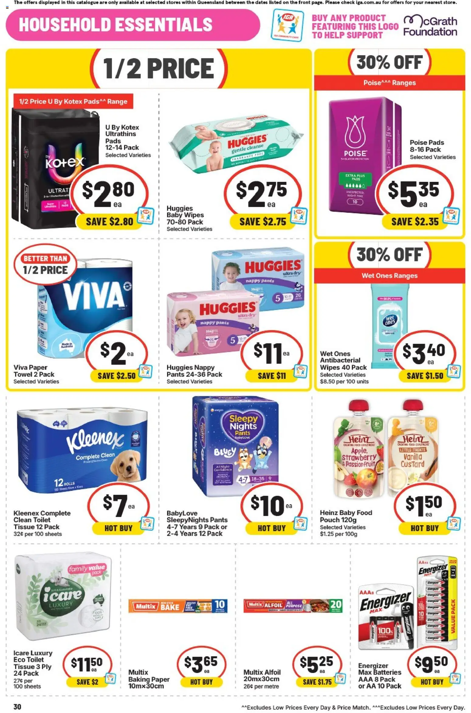 IGA catalogue - valid from 09/09/2026 | Page: 35 | Products: Laundry capsules, Foundation, Multipurpose, Tablets