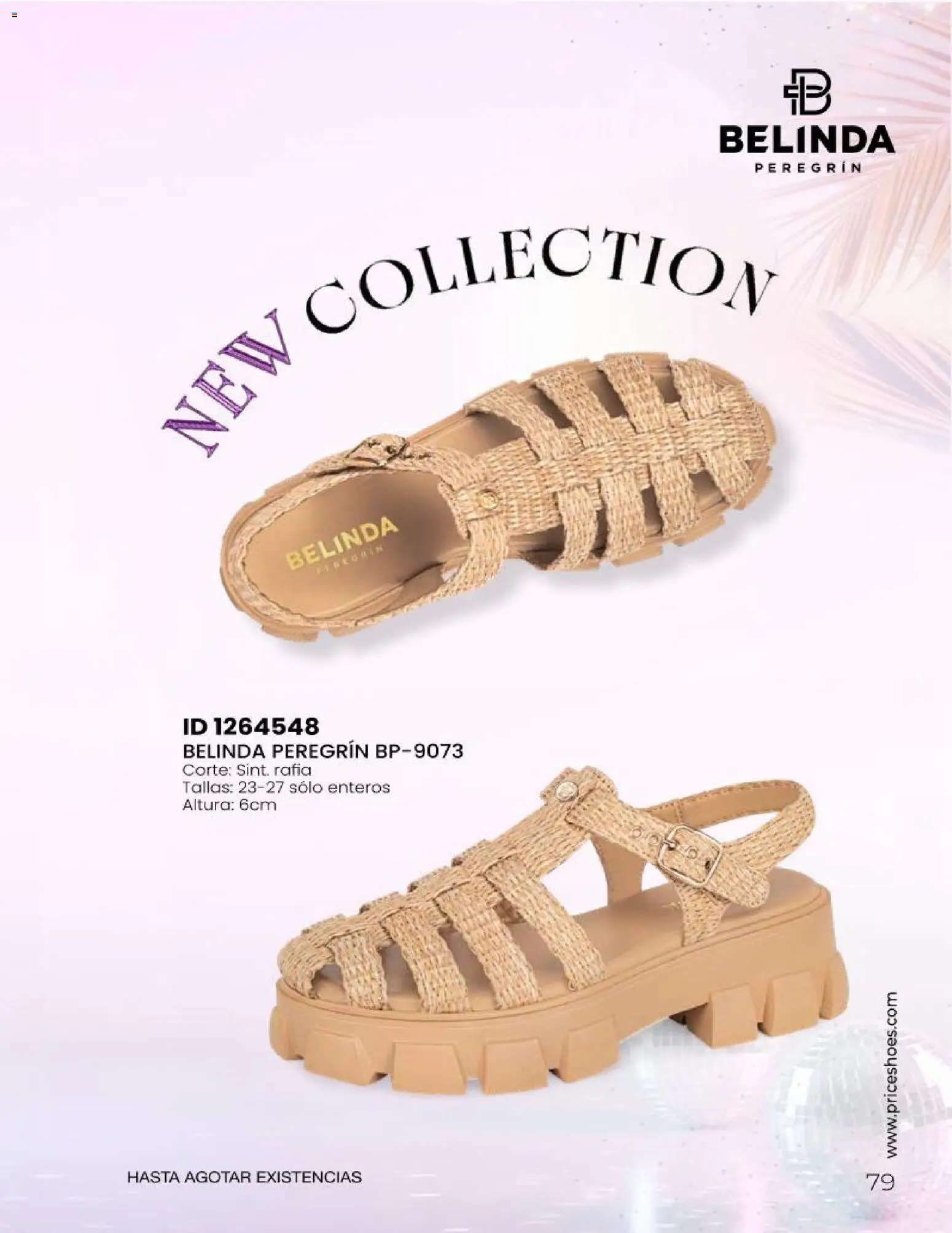Nuevas ofertas de Price Shoes válidas en toda la República Mexicana desde el 23/06/2026. ¡Encuentra las mejores ofertas en Price Shoes catálogo Sandalias 2026! | Página: 79
