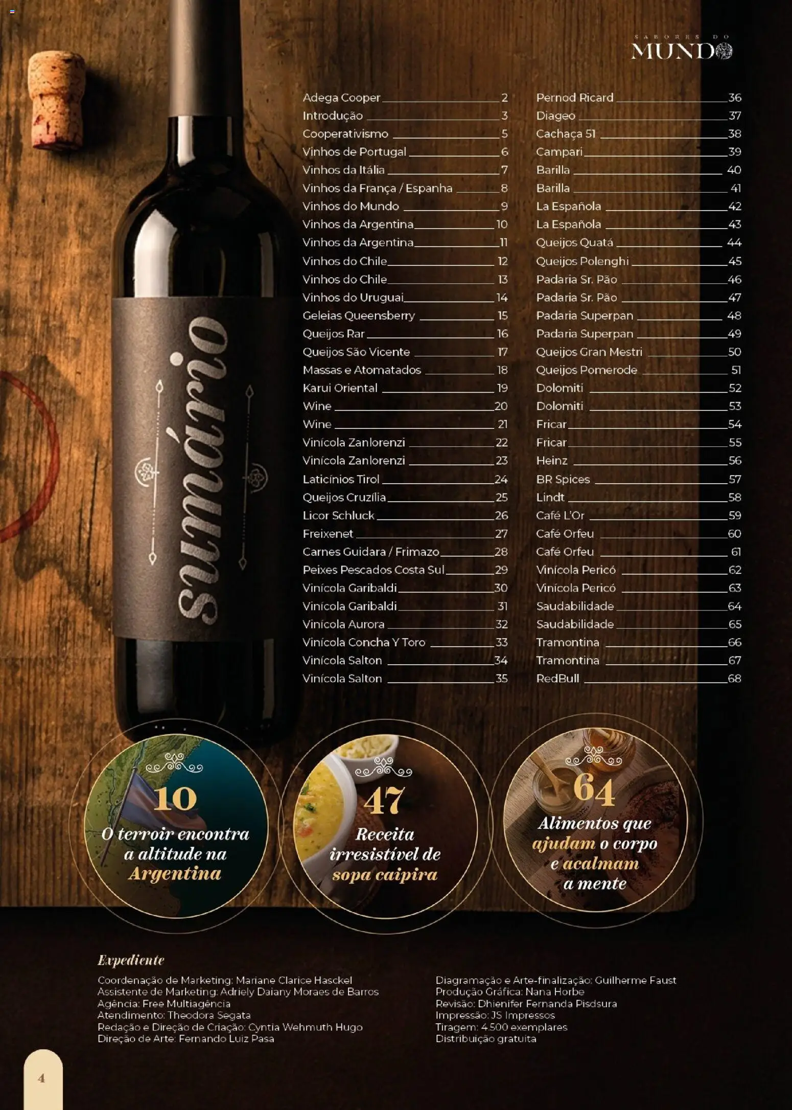 Cooper Folheto - válido de 27.05.2026 | Página: 4 | Produtos: Licor, Pão, Café, Cachaça 51