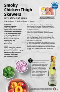 Preview of Aldi catalogue A cut above - valid from 28/05/2026 | Page: 25 | Products: Garlic, Chilli, Nectarine, Fridge