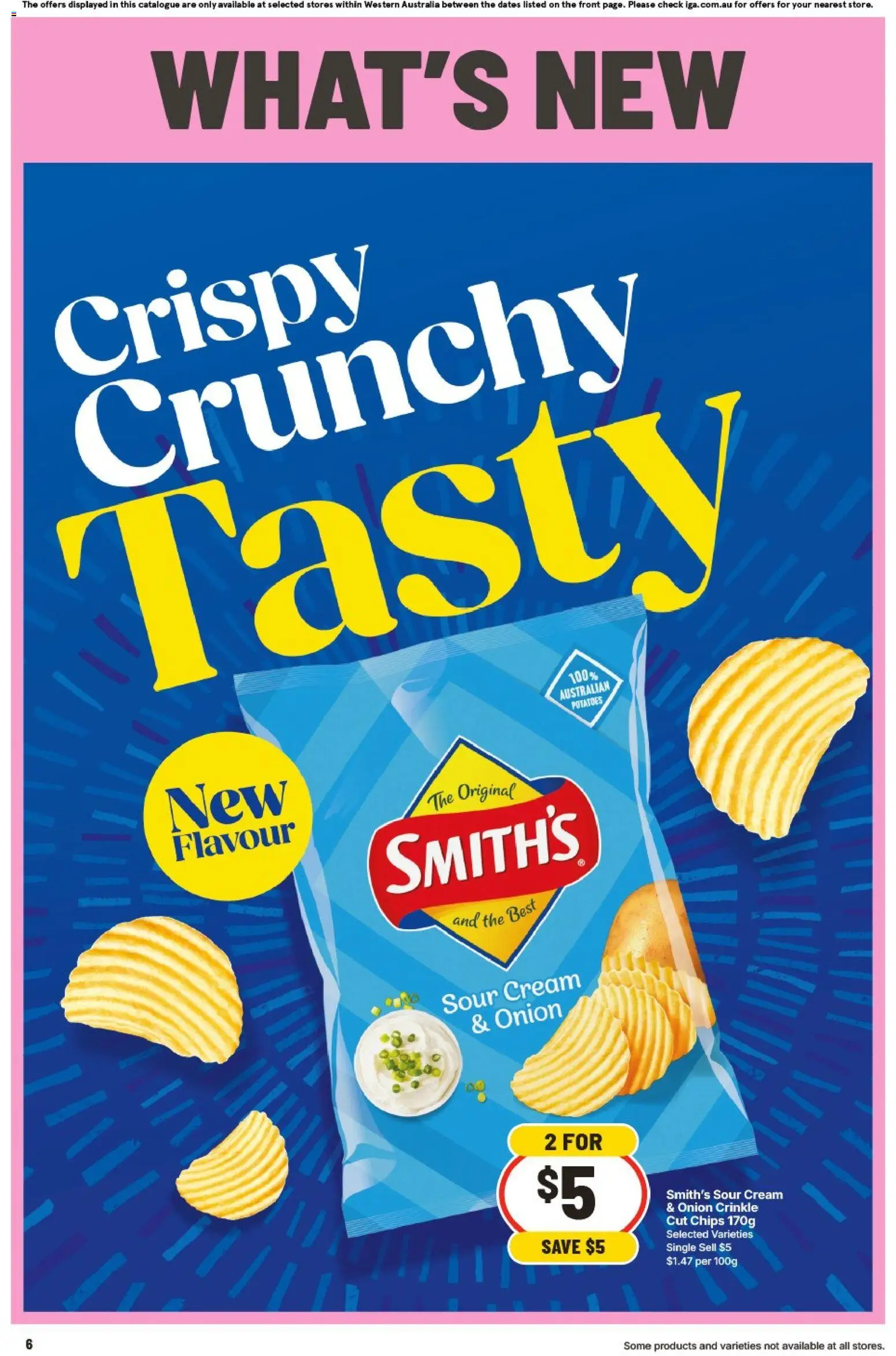 IGA catalogue - valid from 16/09/2026 | Page: 7 | Products: Sour cream, Chips, Cream, Onion