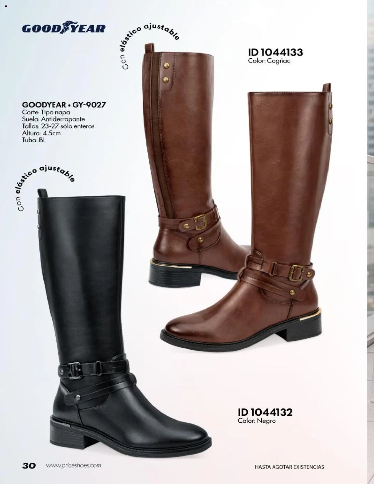 Nuevas ofertas de Price Shoes válidas en toda la República Mexicana desde el 20/10/2026. ¡Encuentra las mejores ofertas en Price Shoes catálogo Good Year! | Página: 30