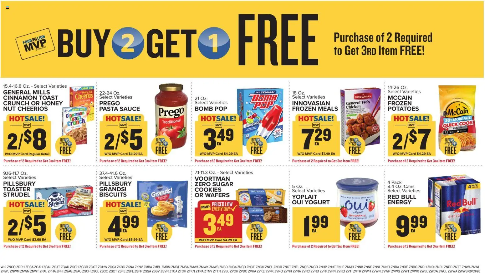 Food Lion Weekly Ad - valid from 09/09/2026 | Page: 16 | Products: Honey, Chocolate, Potatoes, Chocolate Chip
