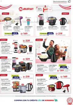 Vista previa de folleto Hiraoka catálogo de la Hiraoka válido desde 11/07/2026 | Página: 57 | Productos: Parlante, Hervidor, Freidora, Licuadora