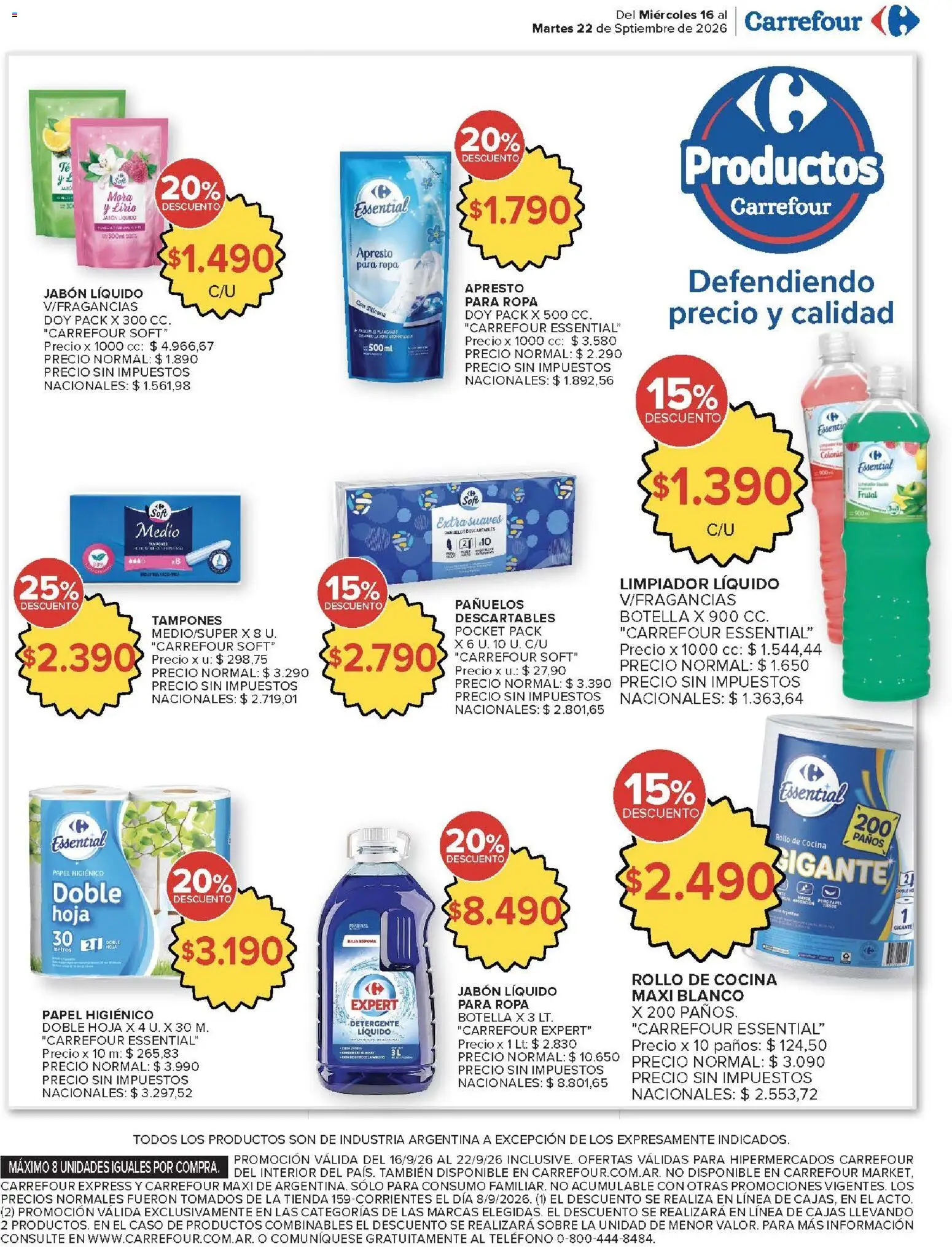 Carrefour Ofertas │ válido desde el 16/09/2026 | Página: 18
