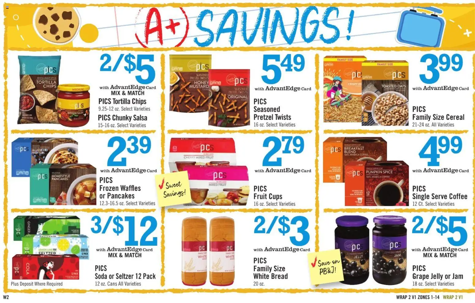 Price Chopper - Weekly Ad - valid from 08/23/2026 | Page: 14 | Products: Ginger, Bread, Cereal, Jam