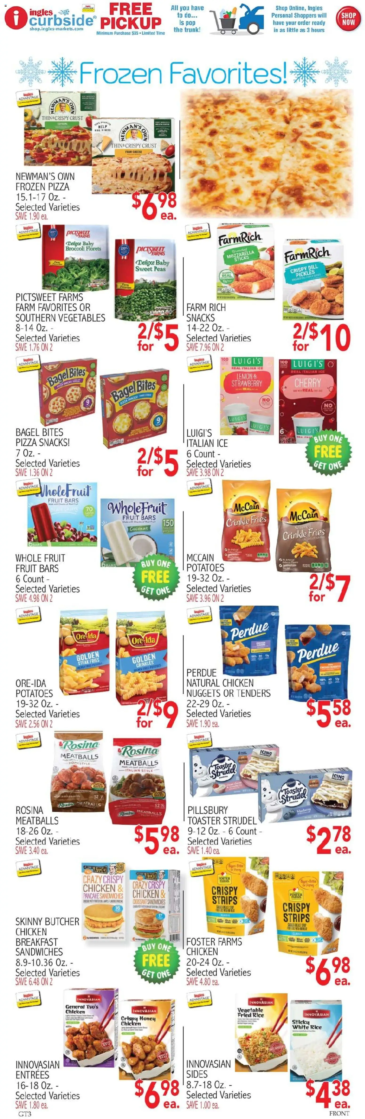 Ingles - Weekly flyer - valid from 09/09/2026 | Page: 7 | Products: Croissant, Honey, Pizza, Dill