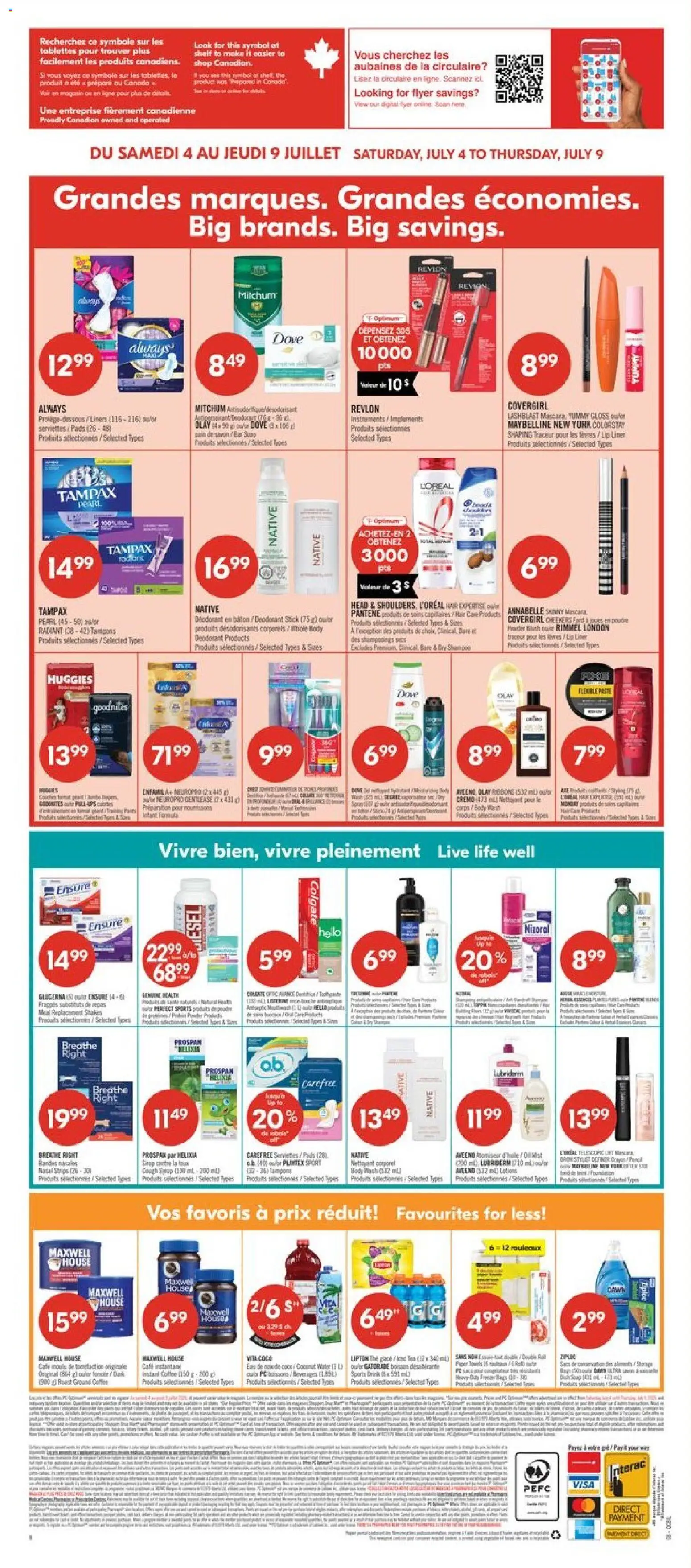 Pharmaprix flyer valid from Jul 3, 2026 | Page: 16