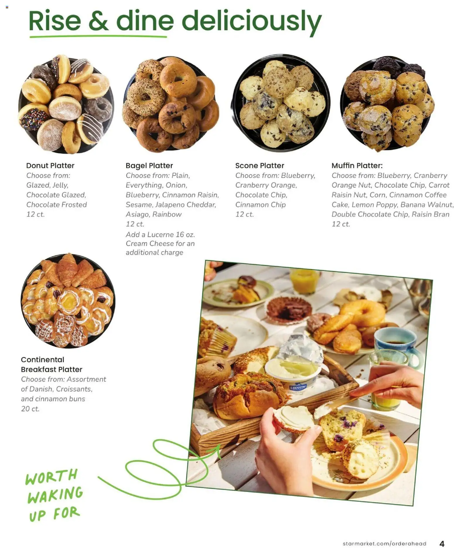 Star Market Entertaining Guide - valid from 11/28/2025 | Page: 5 | Products: Sushi, Chicken wings, Fruit, Seafood