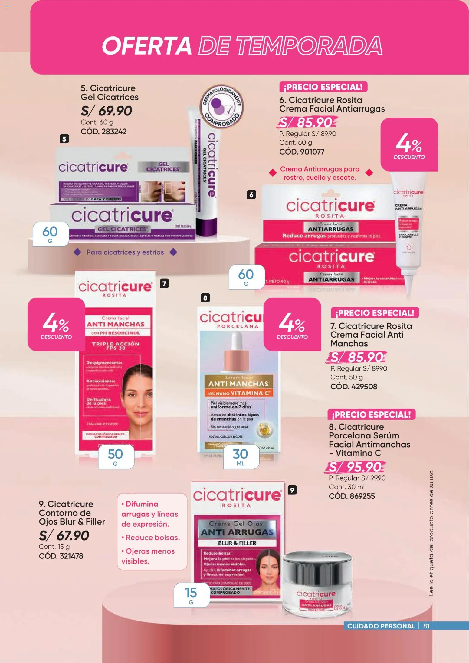 Catálogo Azzorti válido desde 09/03/2026 | Página: 81 | Productos: Cuello, Cama, Crema