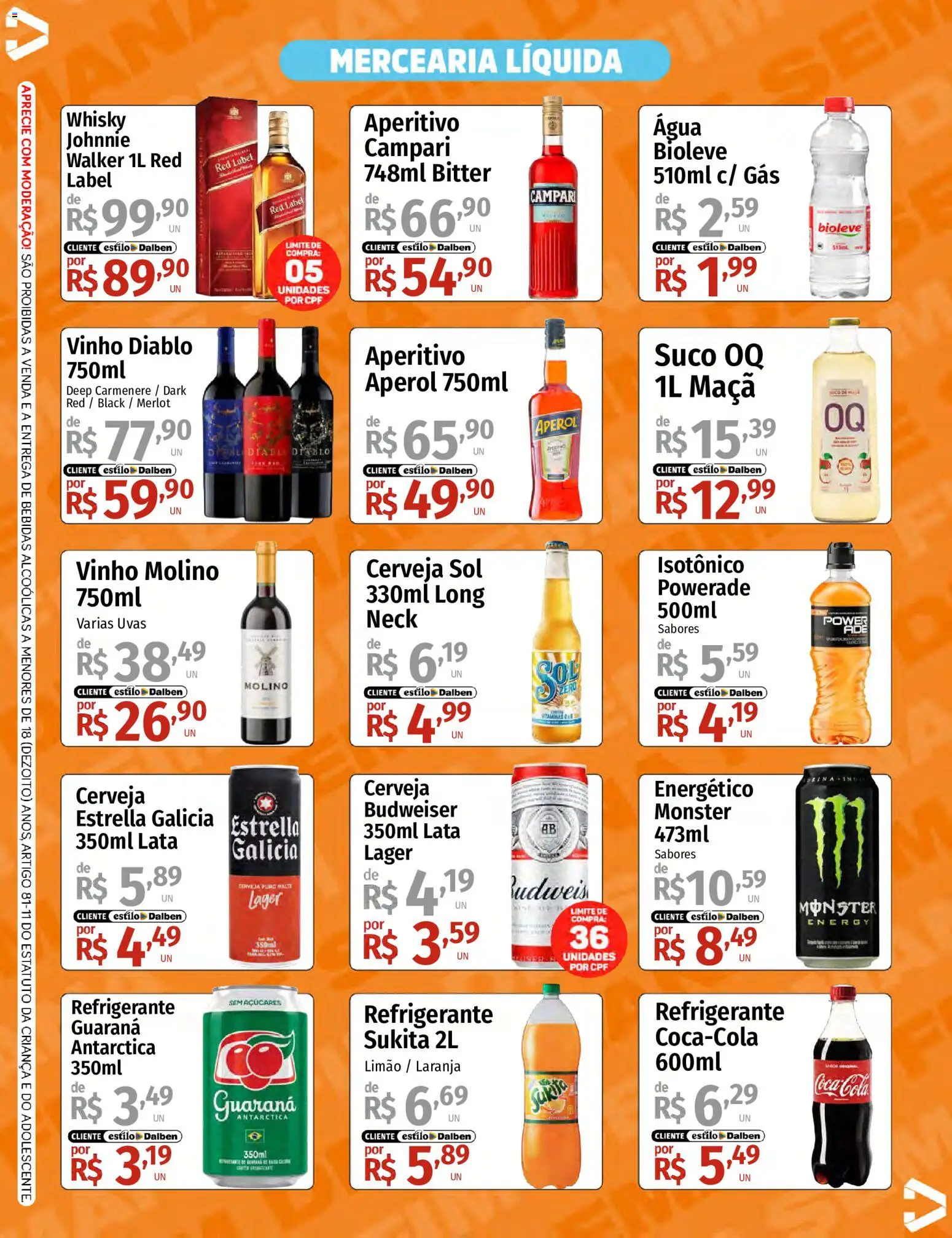 Supermercado Dalben Folheto - válido de 19.06.2026 | Página: 3