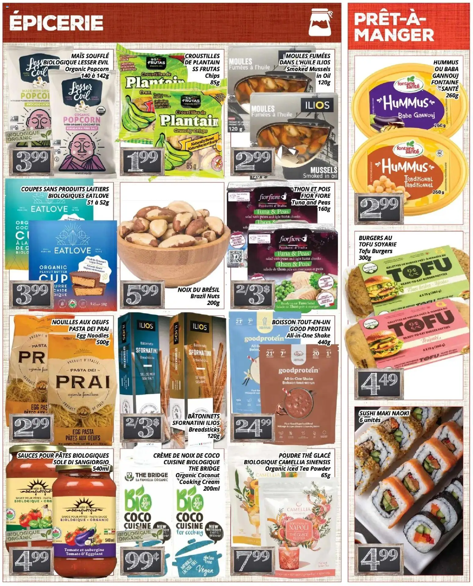 Pa Supermarché flyer valid from Aug 3, 2026 | Page: 2 | Products: Coconut, Coconut oil, Trout, Salt
